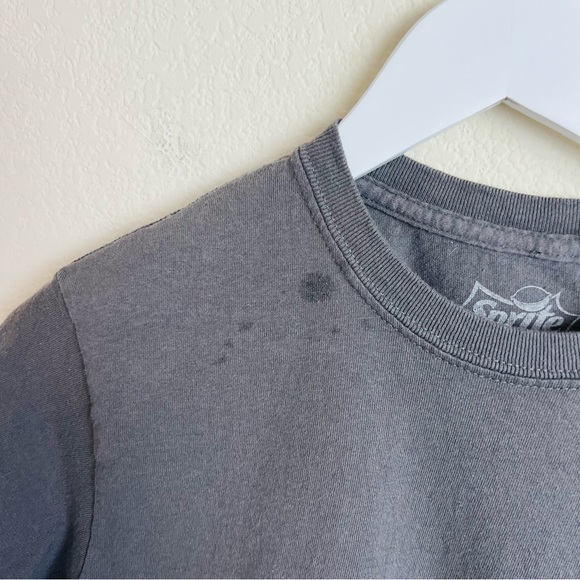 Spite Unisex Grey Logo Short Sleeve T-Shirt Tee - Picture 3 of 6